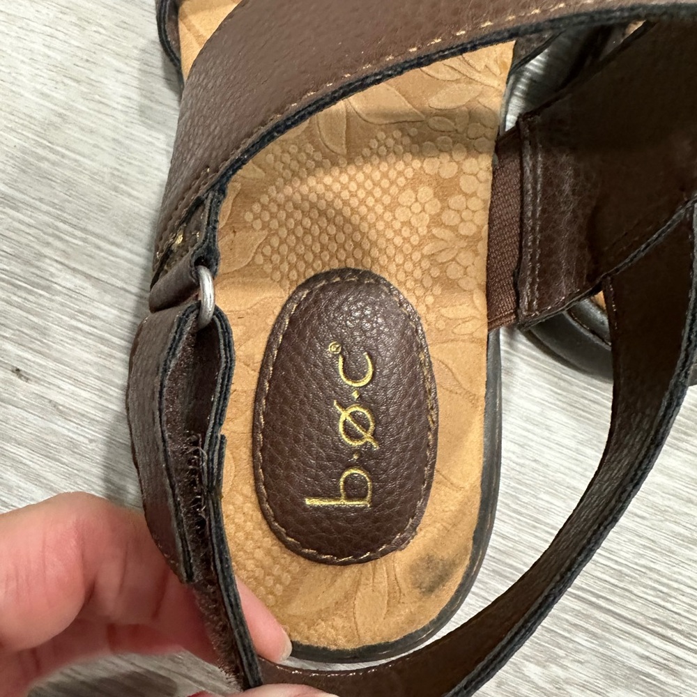 boc 2pairs of Brown and Black Sandals - Picture 3 of 6